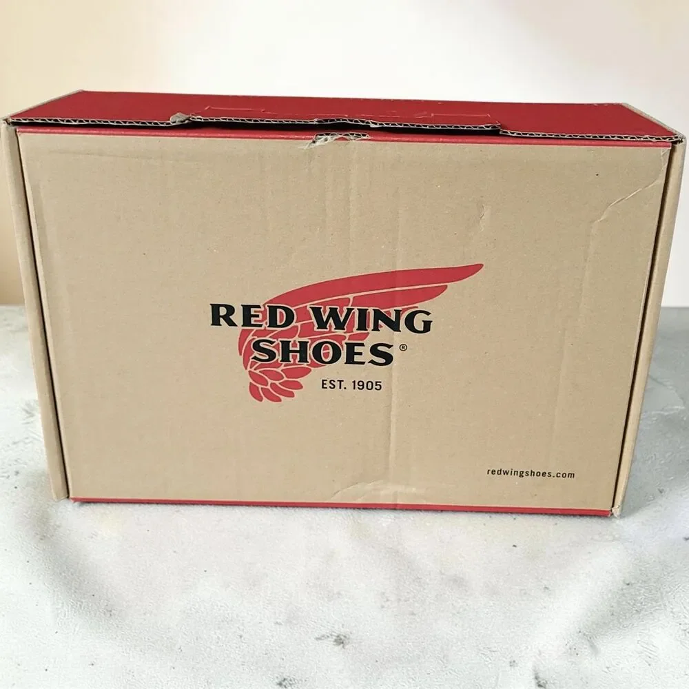 New Mens Red Wing Safety Toe Athletic Work Shoes 6338 Sz 8 E2 Wide NIB